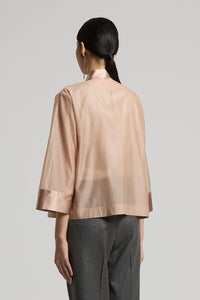 PESERICO SIGN ORGANZA SHIRT