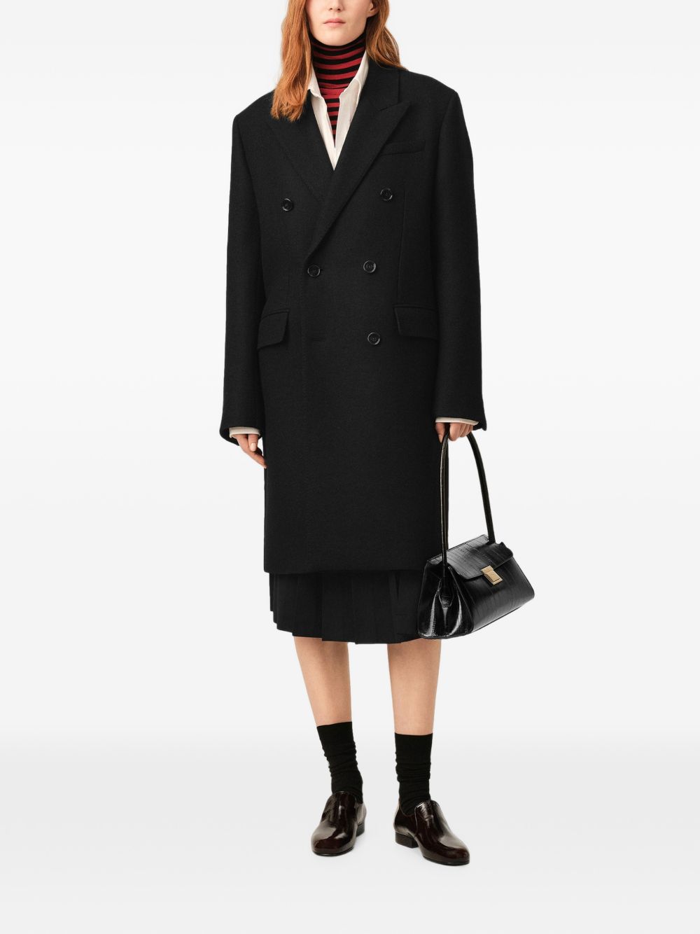 AMI PARIS DOUBLE BREASTED COAT