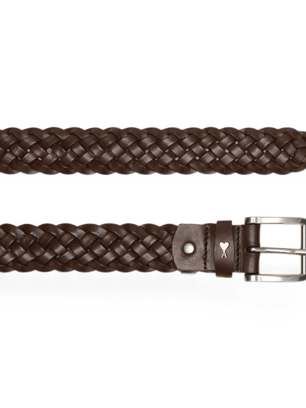 AMI PARIS 30MM BRAIDED BELT