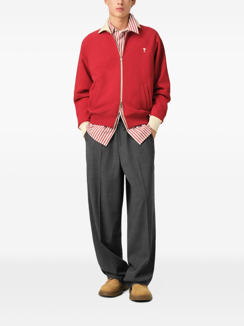 AMI PARIS ELASTICATED TROUSERS