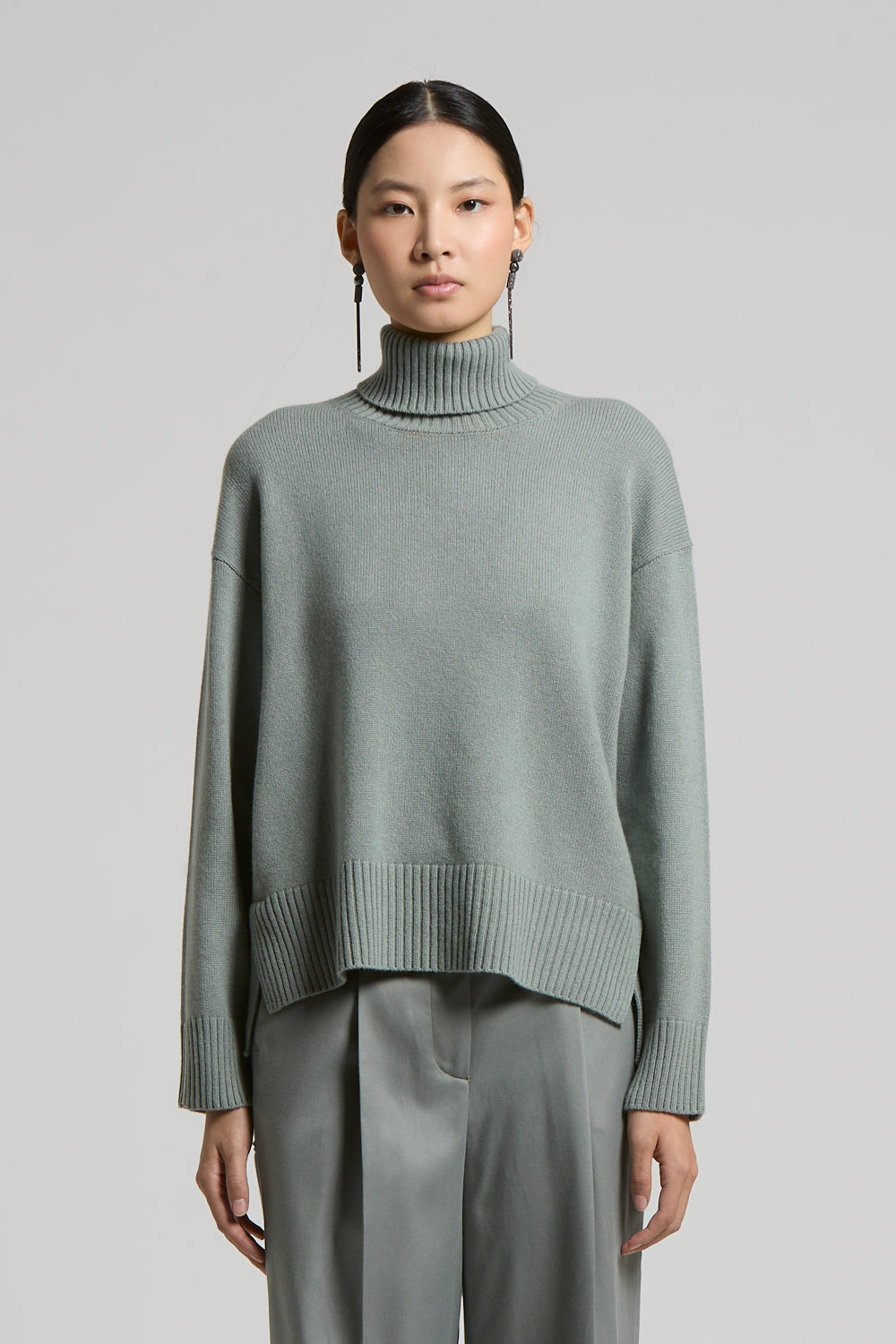 PESERICO SIGN HIGH NECK SWEATER