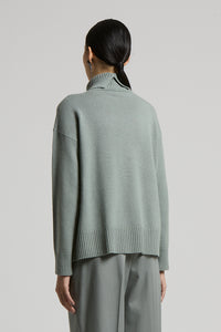 PESERICO SIGN HIGH NECK SWEATER