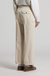 PESERICO SIGN STRETCH TROUSERS