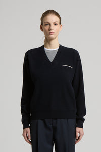 PESERICO SIGN V NECK SWEATER