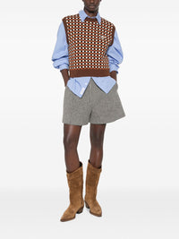 GOLDEN GOOSE ROBY CHECK VEST