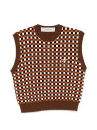 GOLDEN GOOSE ROBY CHECK VEST