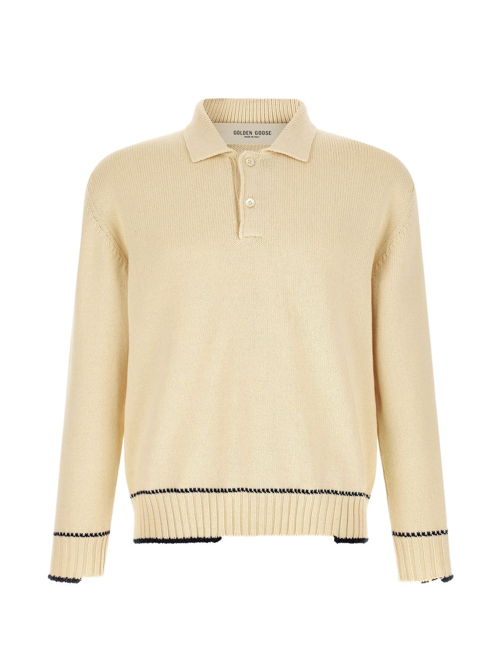 GOLDEN GOOSE KNIT POLO RINDLEY