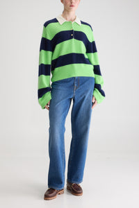BELLEROSE DUSTO STRIPED POLO