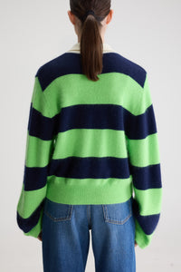 BELLEROSE DUSTO STRIPED POLO