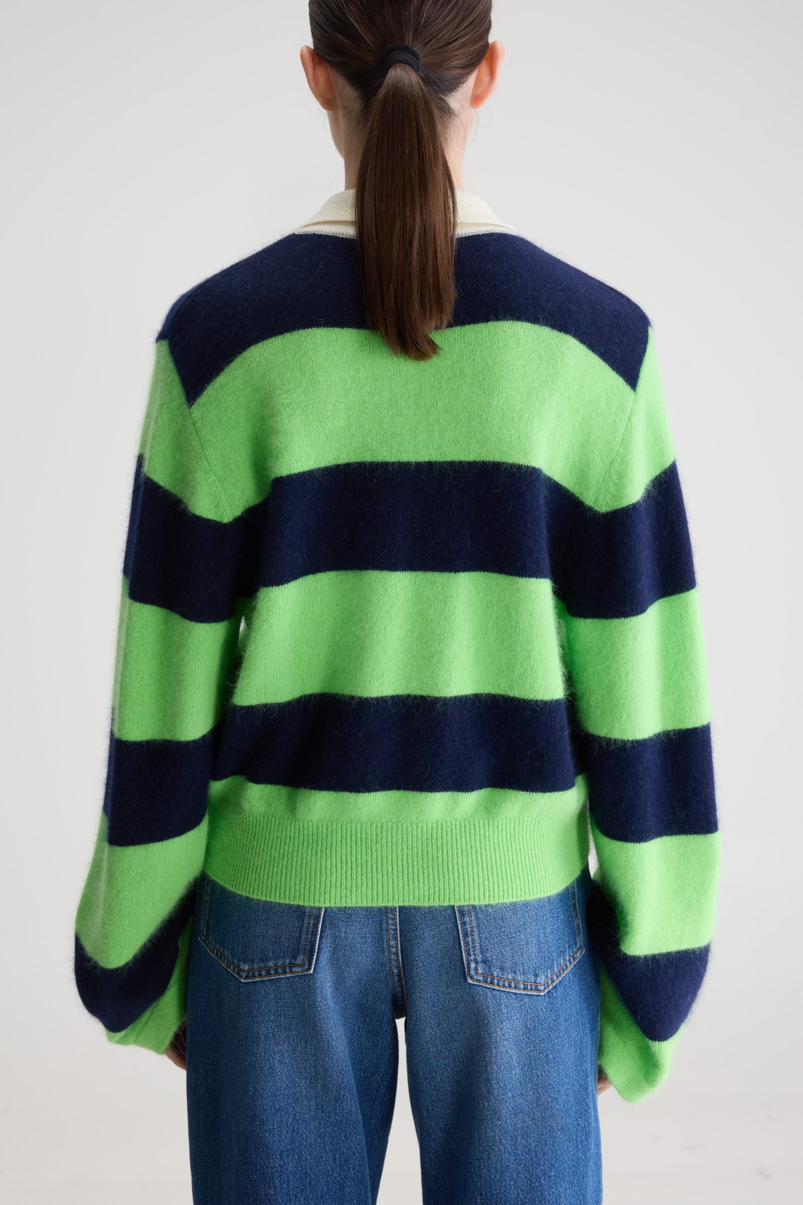 BELLEROSE DUSTO STRIPED POLO