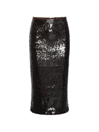 ROTATE SEQUINS PENCIL SKIRT