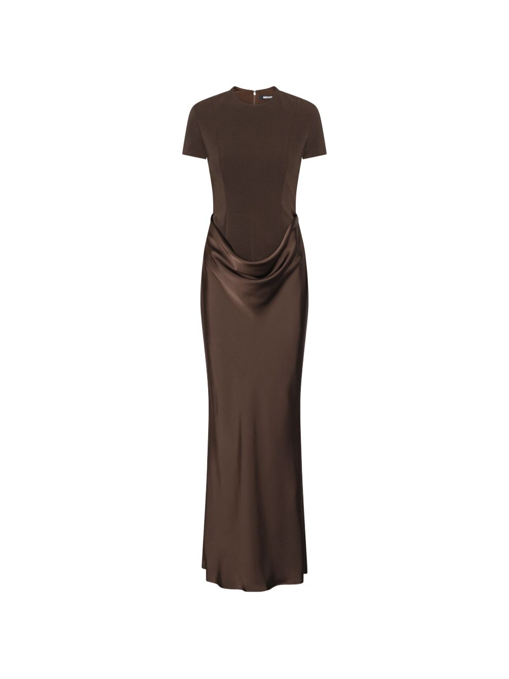ROTATE CAPSLEEVE DRAPED MAXI