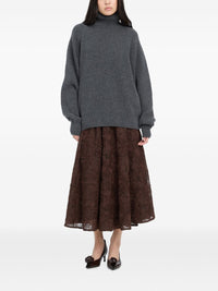 ROTATE FLOWER MESH SUN SKIRT