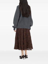 ROTATE FLOWER MESH SUN SKIRT