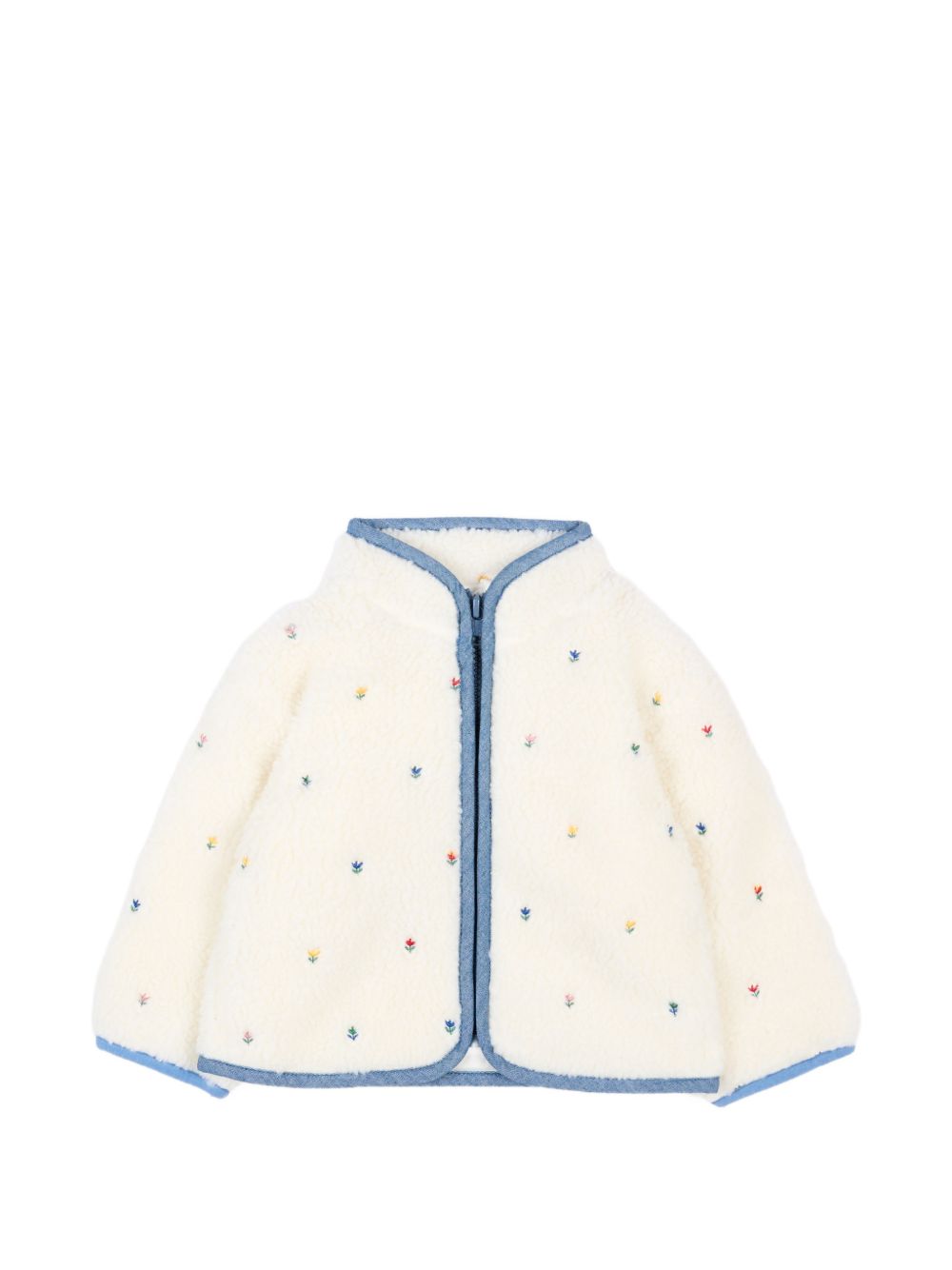 STELLA MC CARTNEY FLORAL EMBROIDERY JACKET