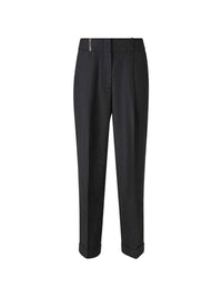 PESERICO SIGN FLANNEL TROUSERS