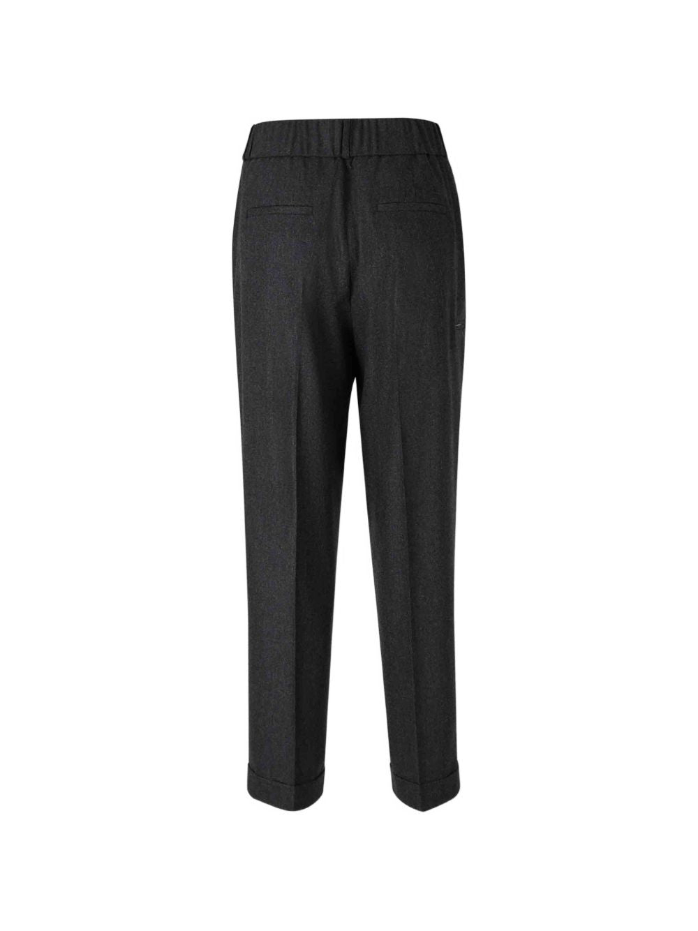 PESERICO SIGN FLANNEL TROUSERS
