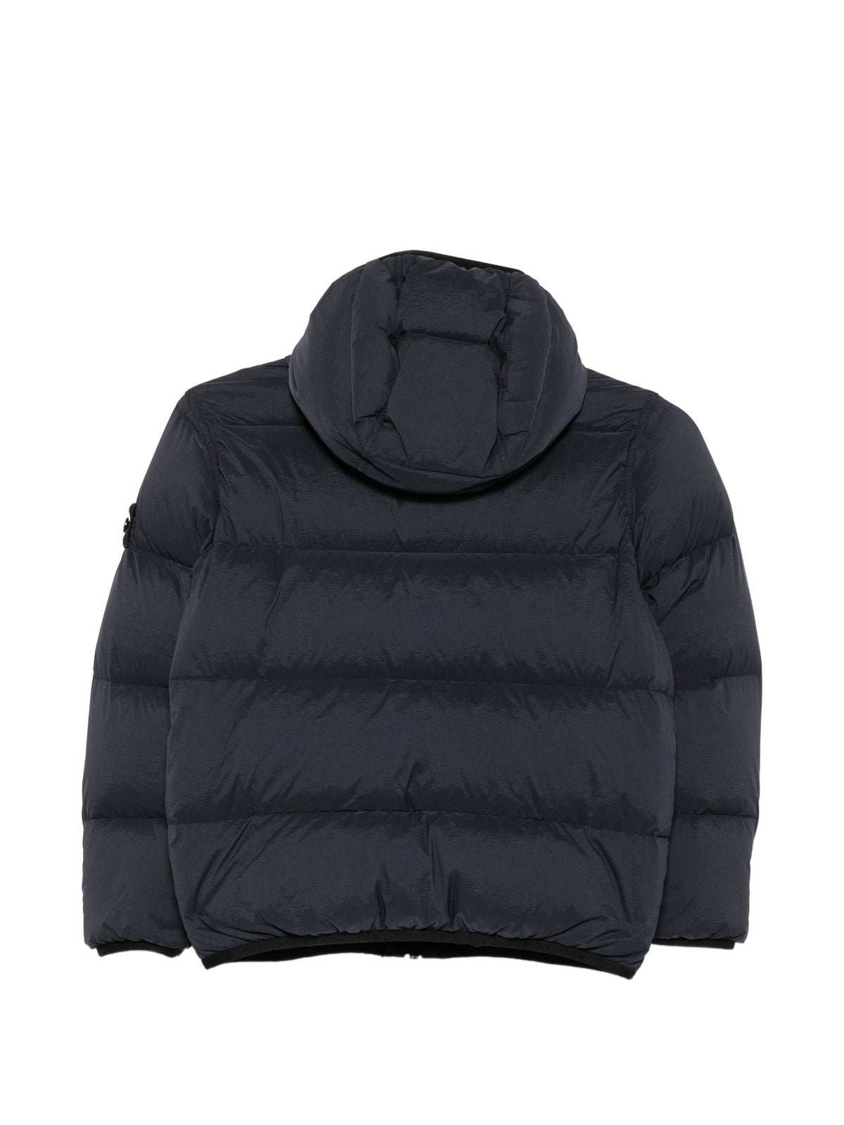 STONE ISLAND QUILTED HOODED JACKET