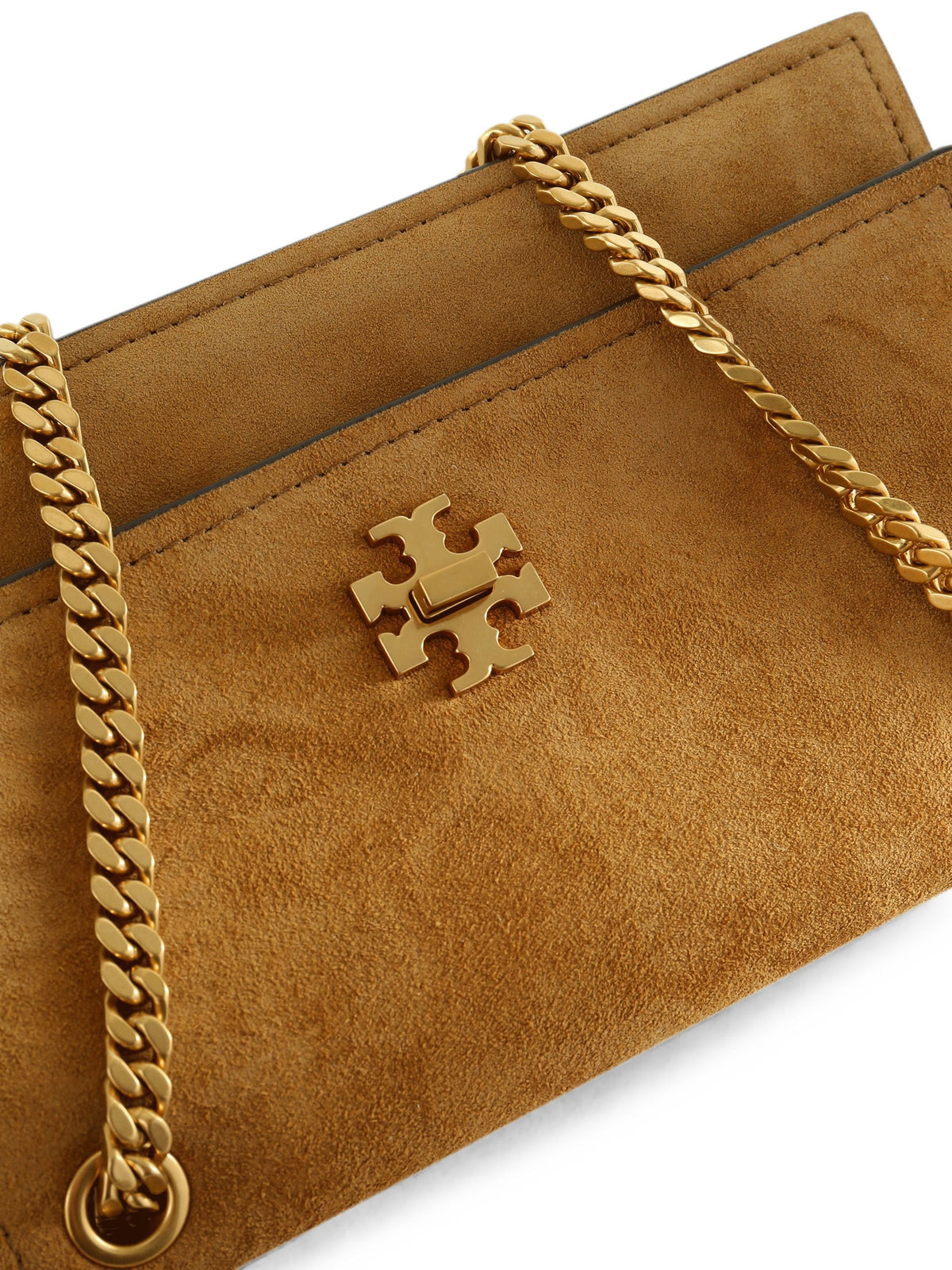 TORY BURCH KIRA TURNLOCK SUEDE MINI BAG