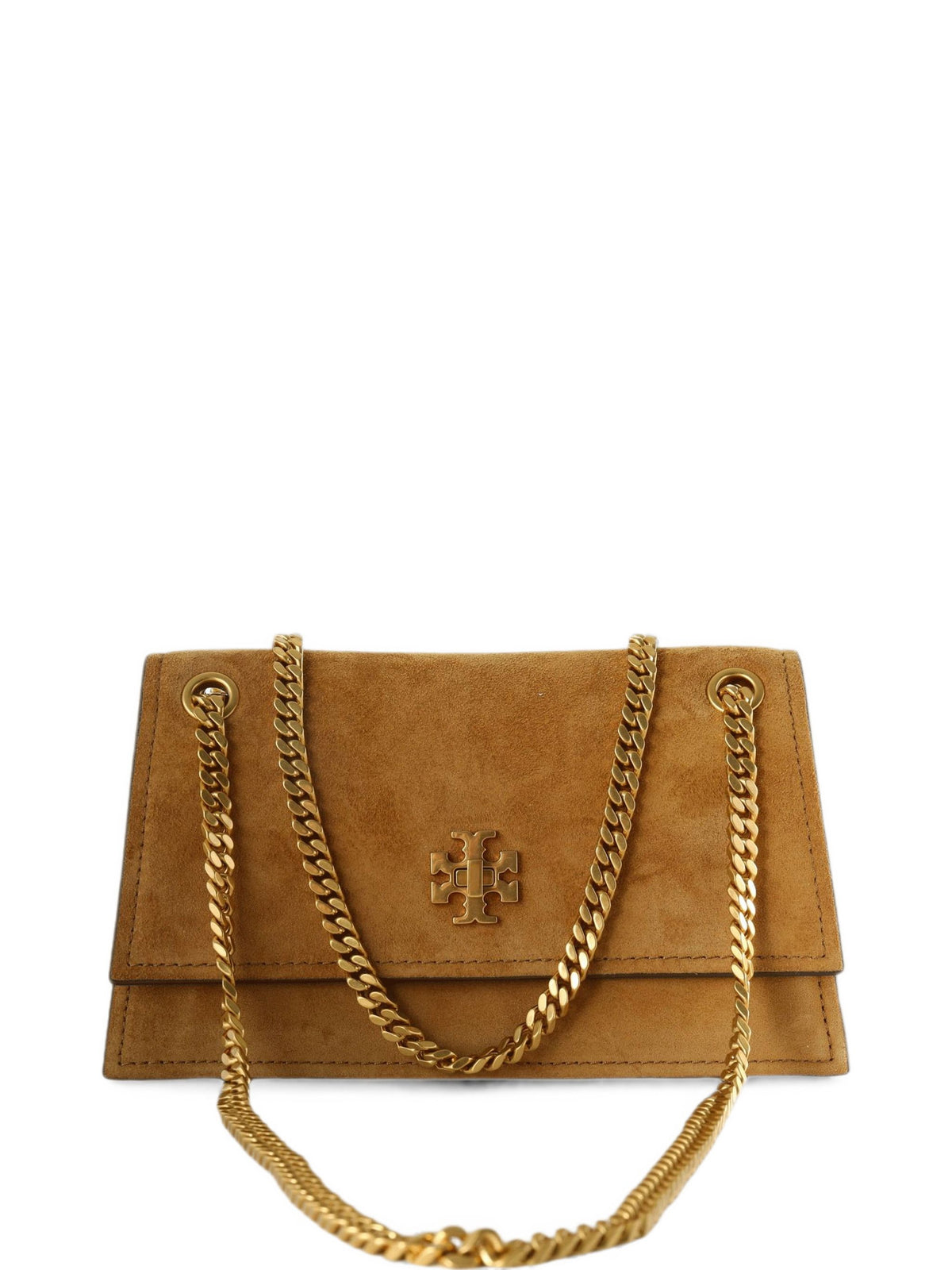 TORY BURCH KIRA TURNLOCK SUEDE MINI BAG
