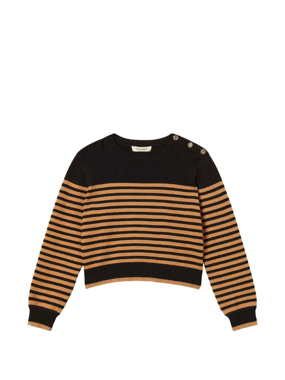TWIN-SET STRIPED SWEATER
