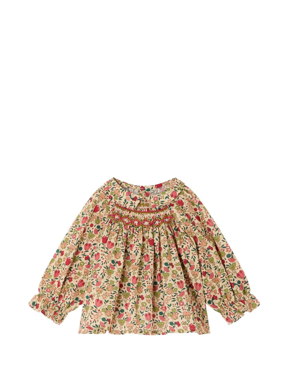BONPOINT BLOUSE POMPOM