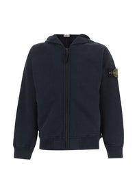 STONE ISLAND ZIP UP HOODIE
