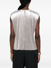 FORTE FORTE VELVET PLEATED TOP