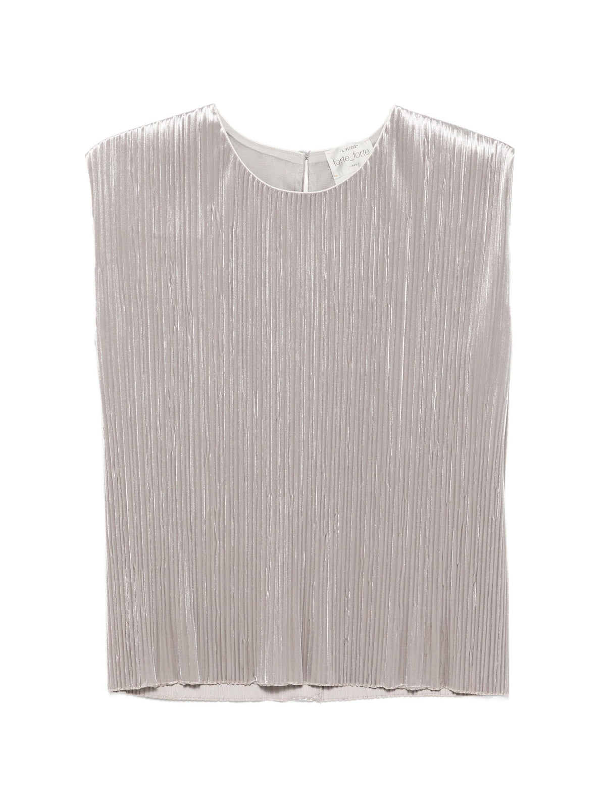FORTE FORTE VELVET PLEATED TOP