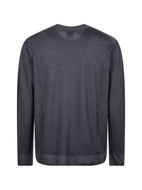C.P. COMPANY LENS CREWNECK SWEATER
