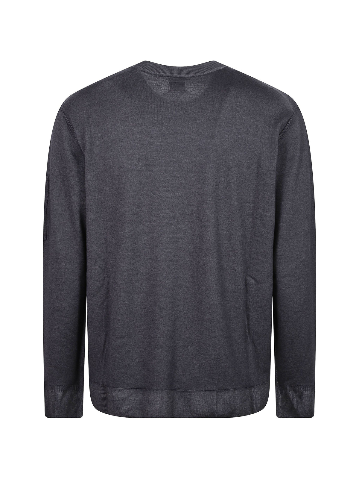 C.P. COMPANY LENS CREWNECK SWEATER