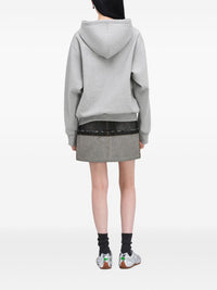 MARC JACOBS CANAL ST LOGO OVERSIZED HOODIE