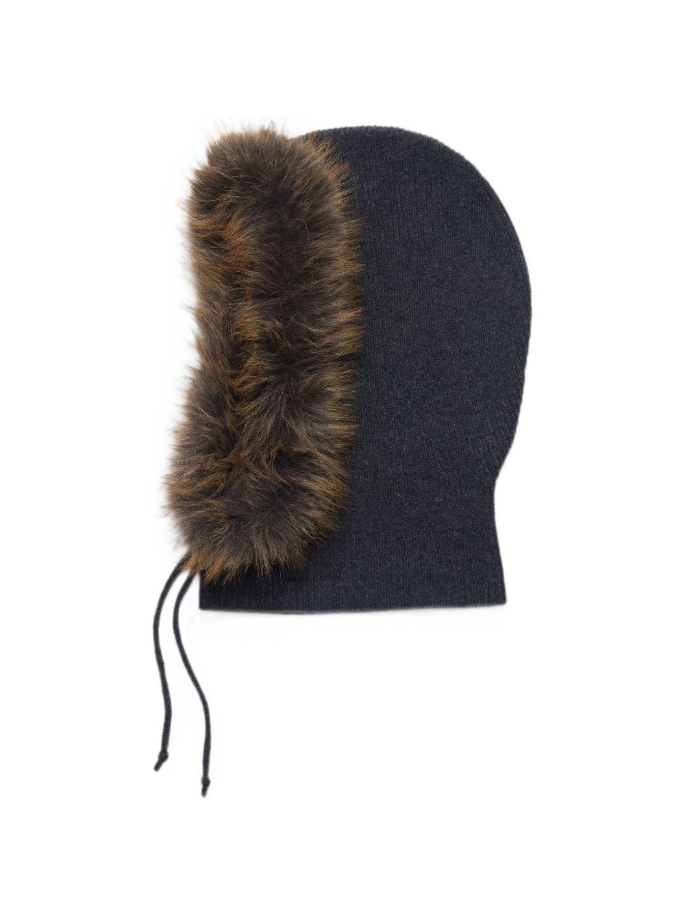 MARC JACOBS FAUX FUR TRIM BALACLAVA