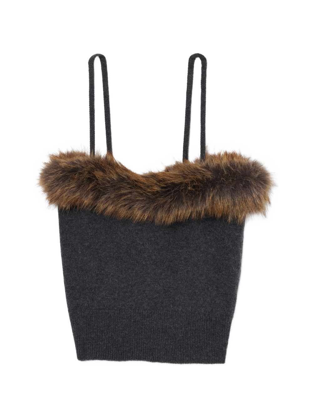 MARC JACOBS FAUX FUR LINED TANK