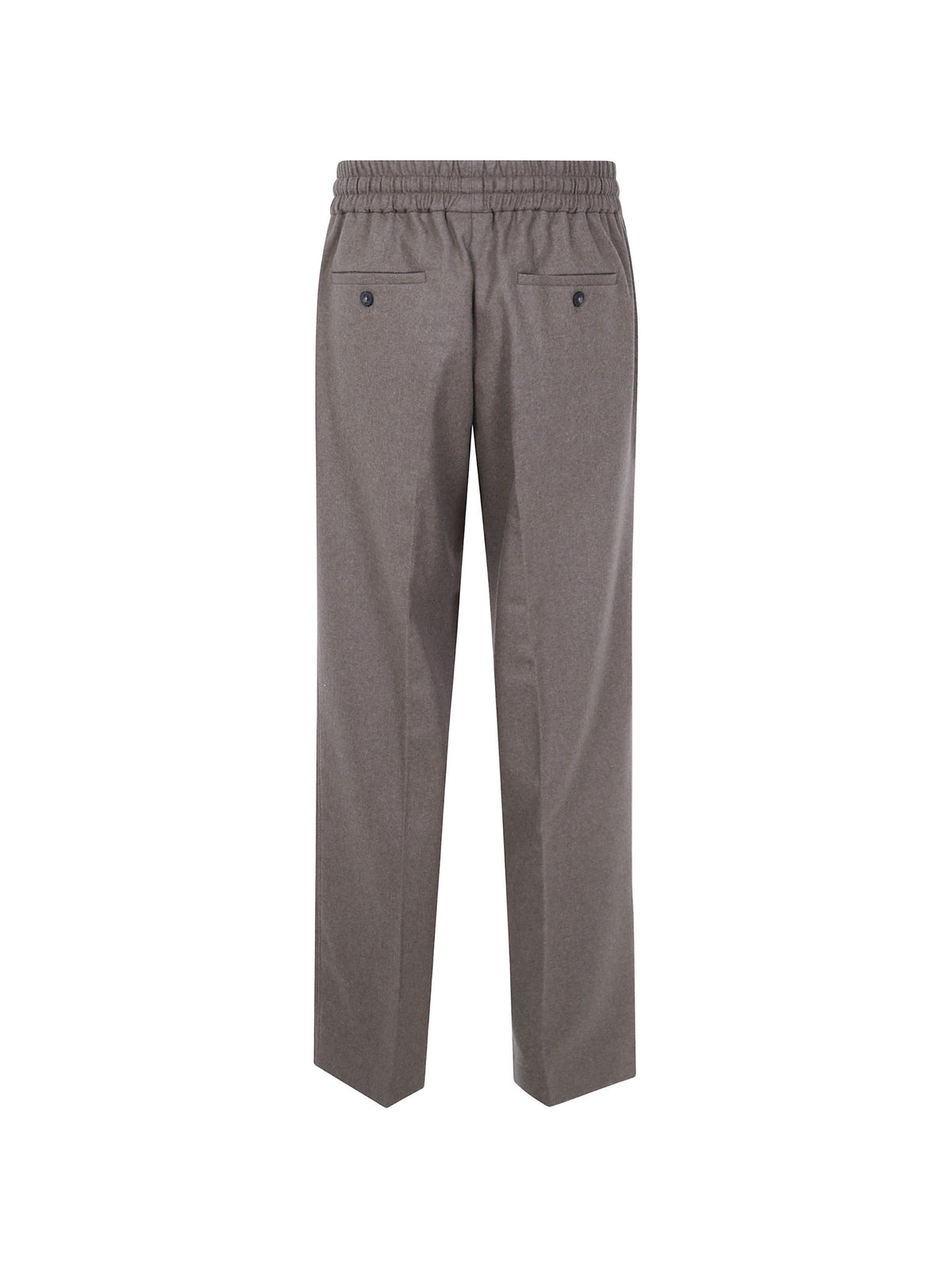 DRÔLE DE MONSIEUR ELASTIC WAIST FLANNEL PANTS