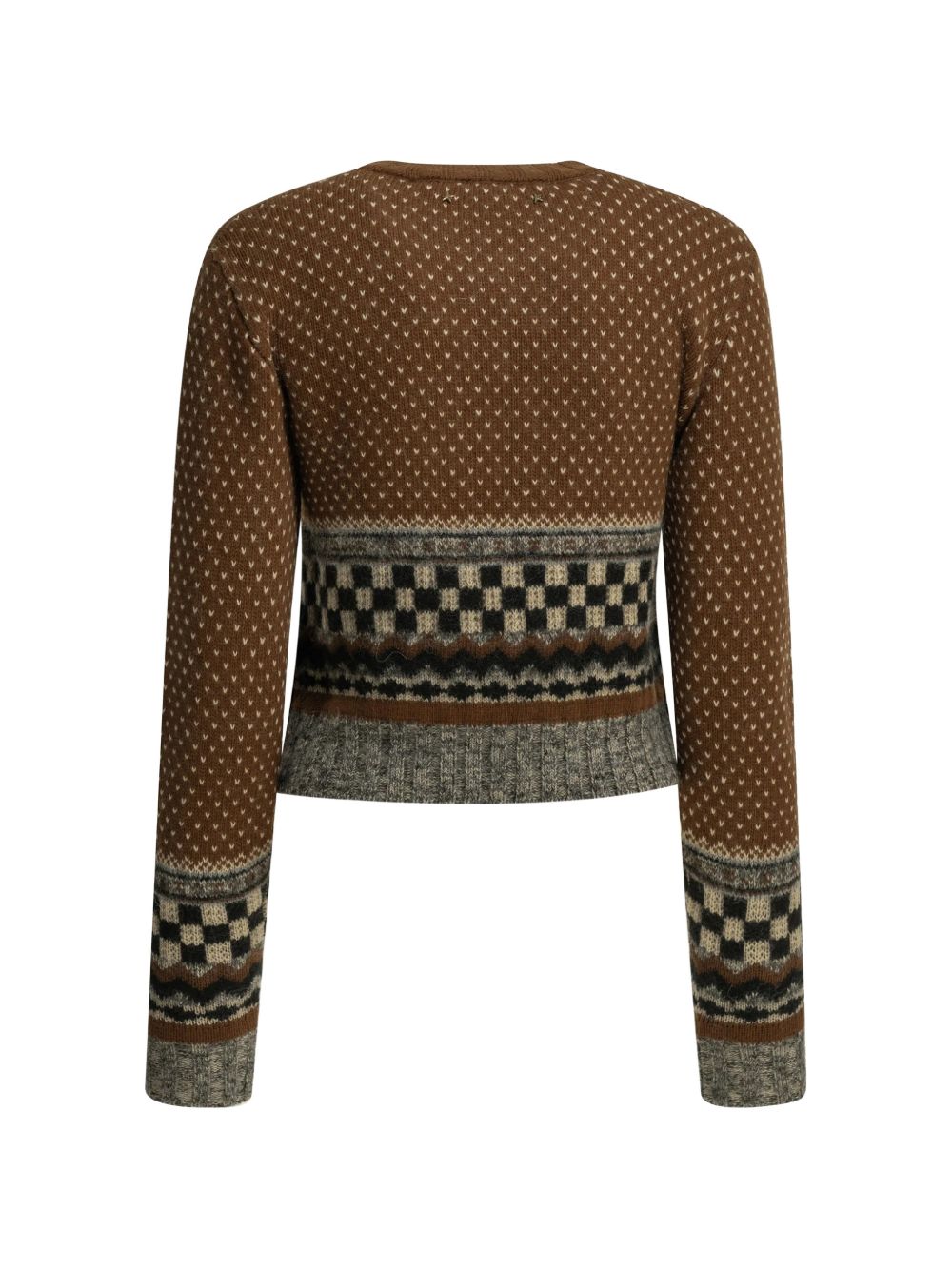 GOLDEN GOOSE INTARSIA SWEATER