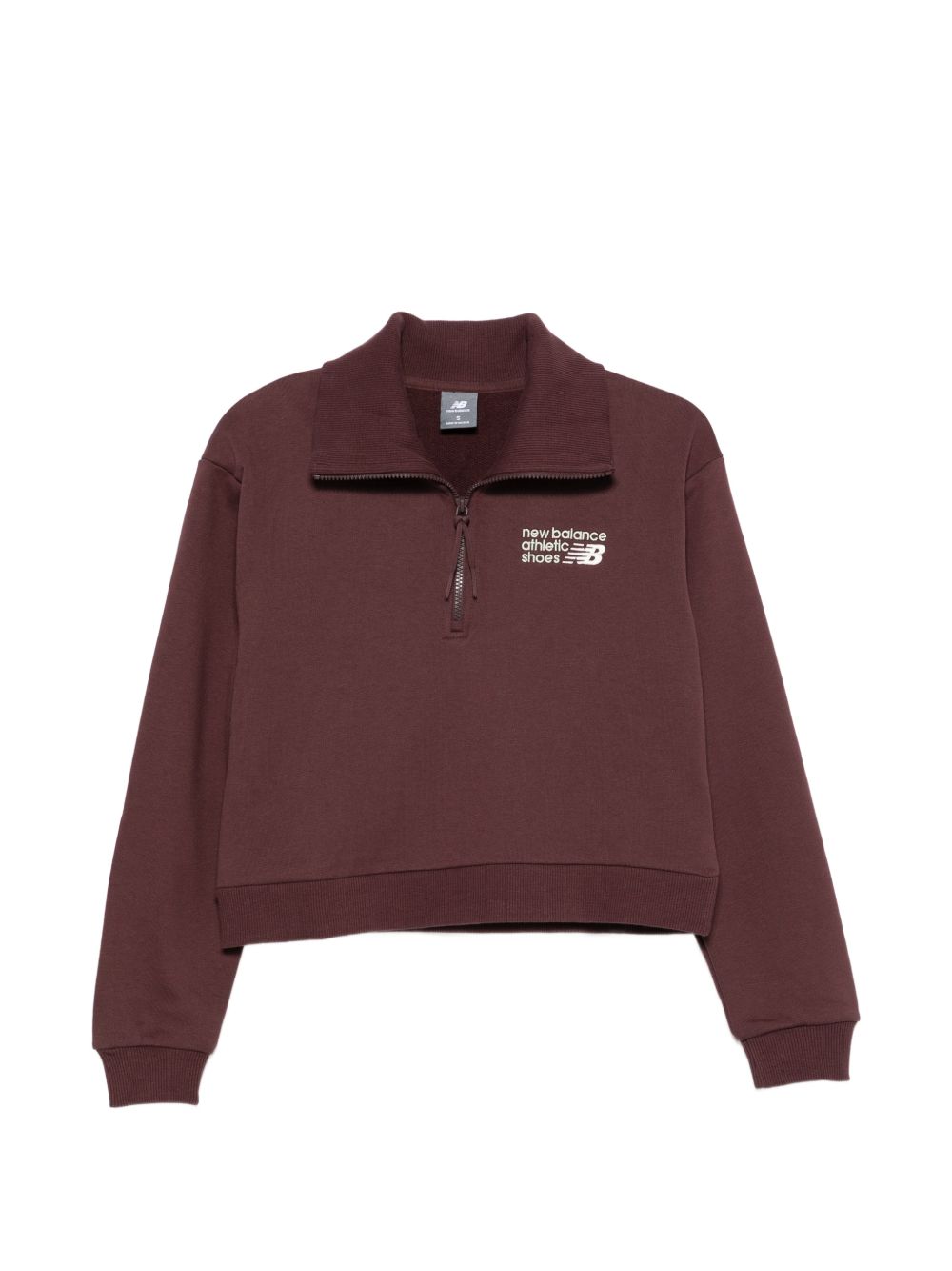 NEW BALANCE ATHLETICS HALF ZIP SWEAT