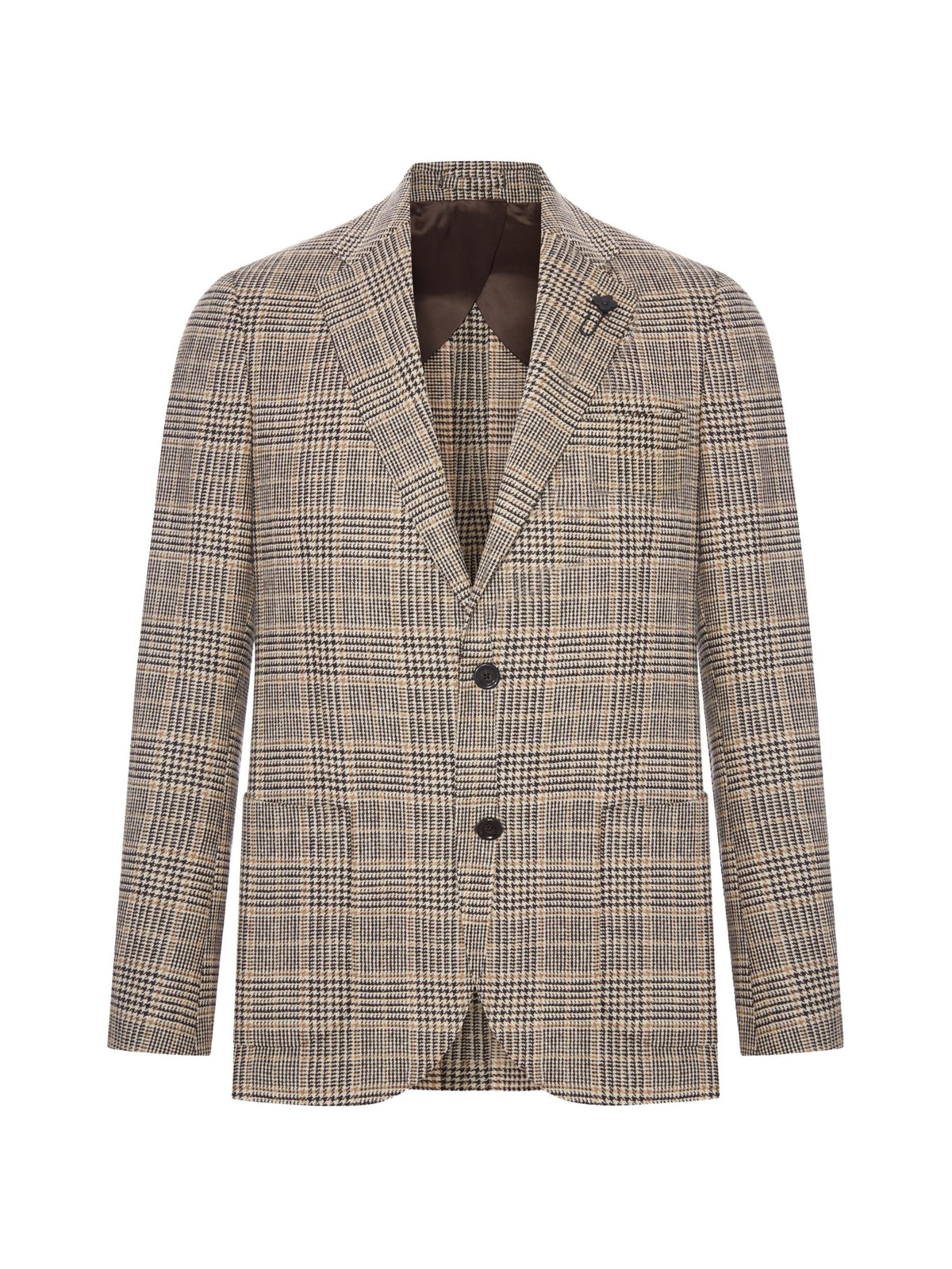 LARDINI CHECK BLAZER