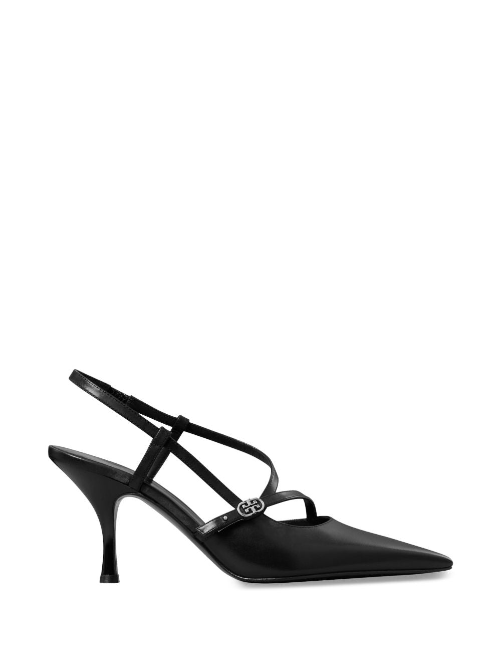 TORY BURCH DOUBLE T BUCKLE STRAP PUMP 75M