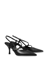TORY BURCH DOUBLE T BUCKLE STRAP PUMP 75M