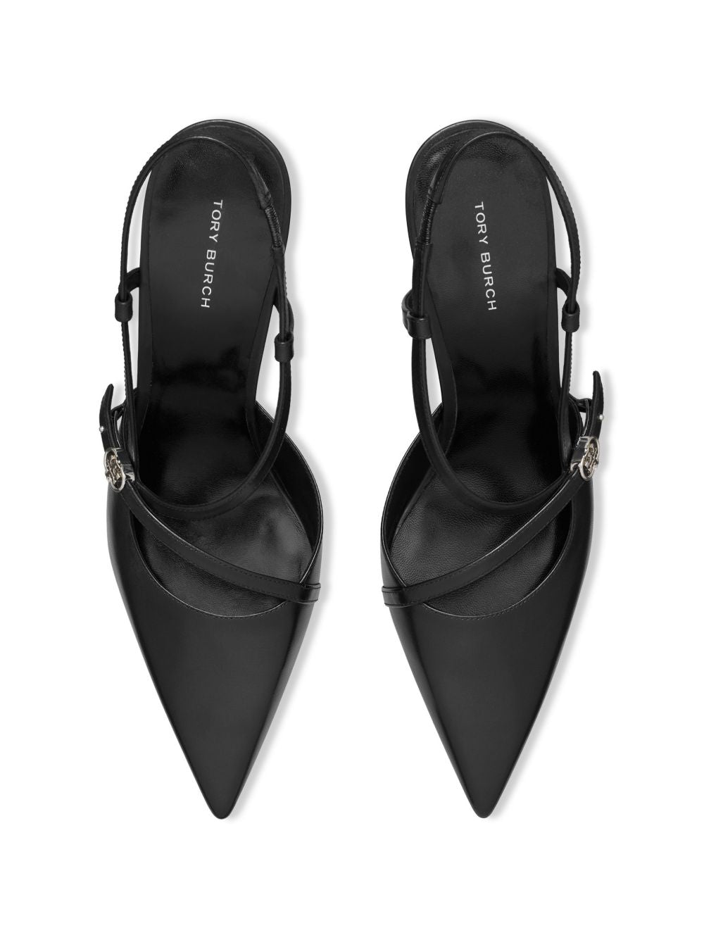 TORY BURCH DOUBLE T BUCKLE STRAP PUMP 75M