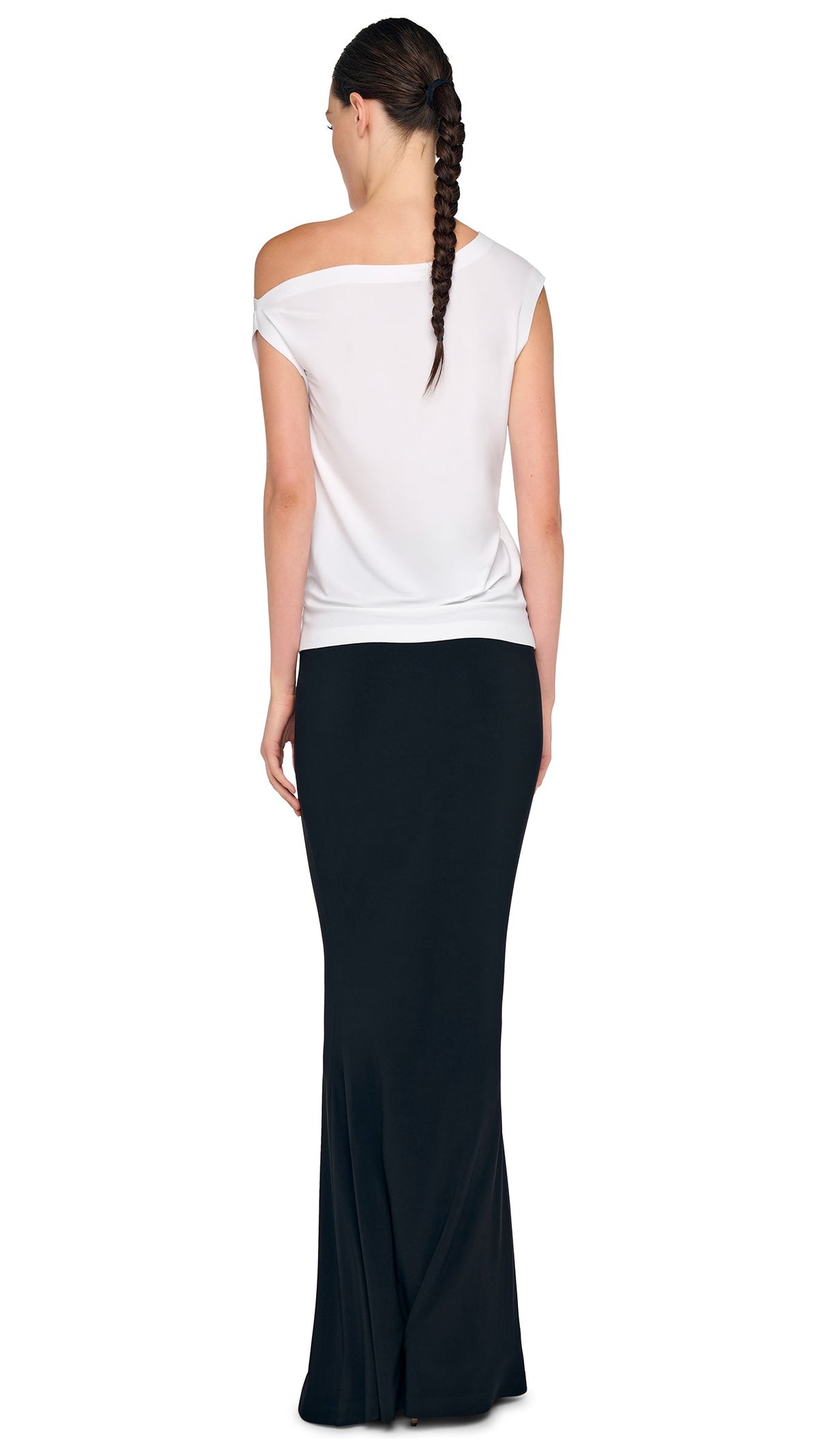 NORMA KAMALI DROP SHOULDER TOP