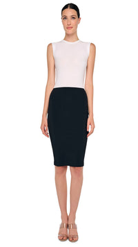 NORMA KAMALI STRAIGHT SKIRT