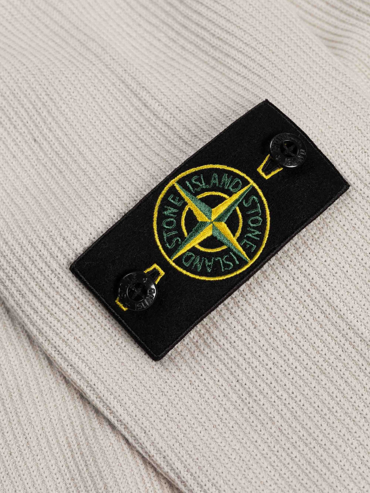 STONE ISLAND RIB KNIT SWEATER