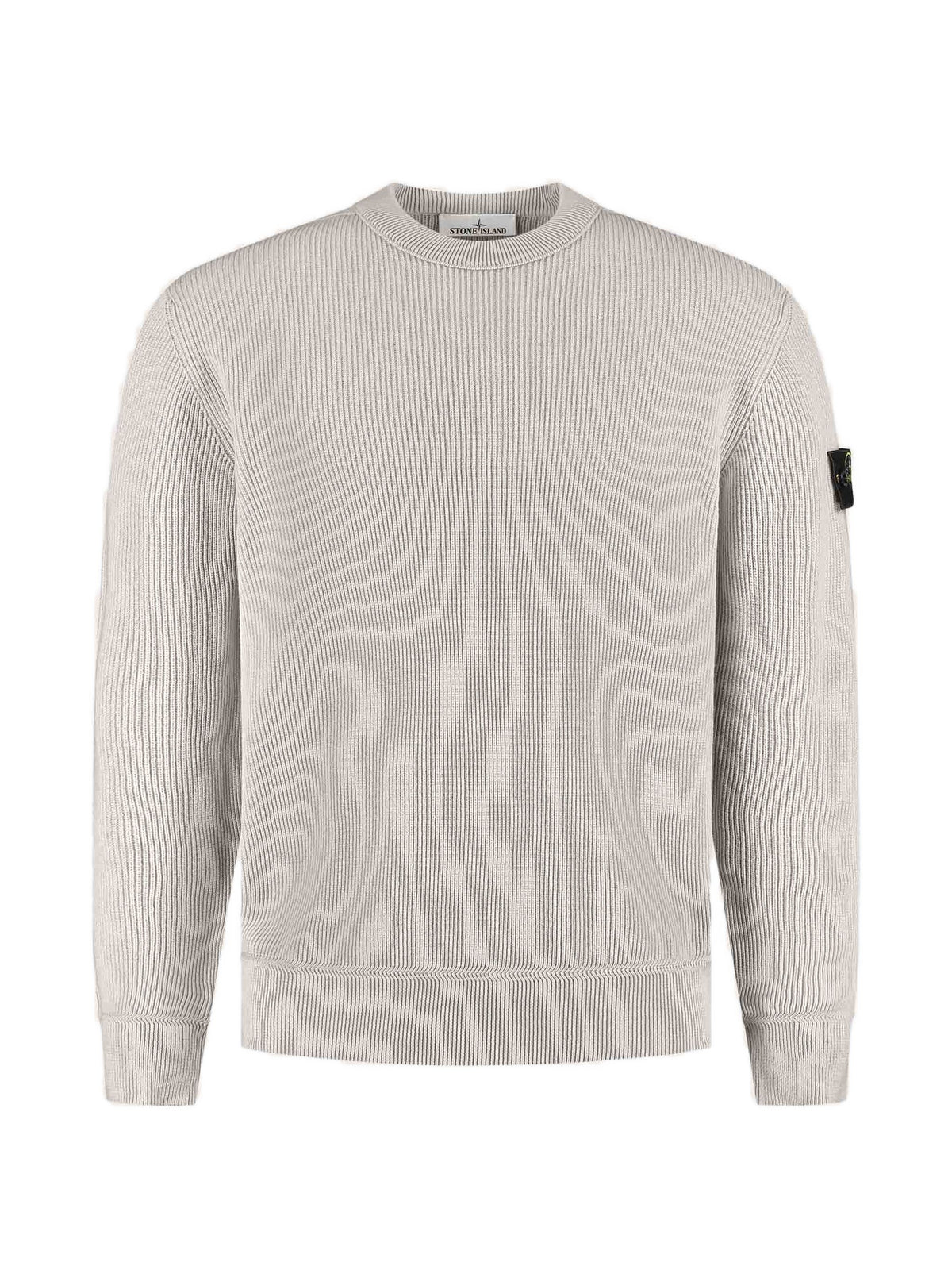 STONE ISLAND RIB KNIT SWEATER