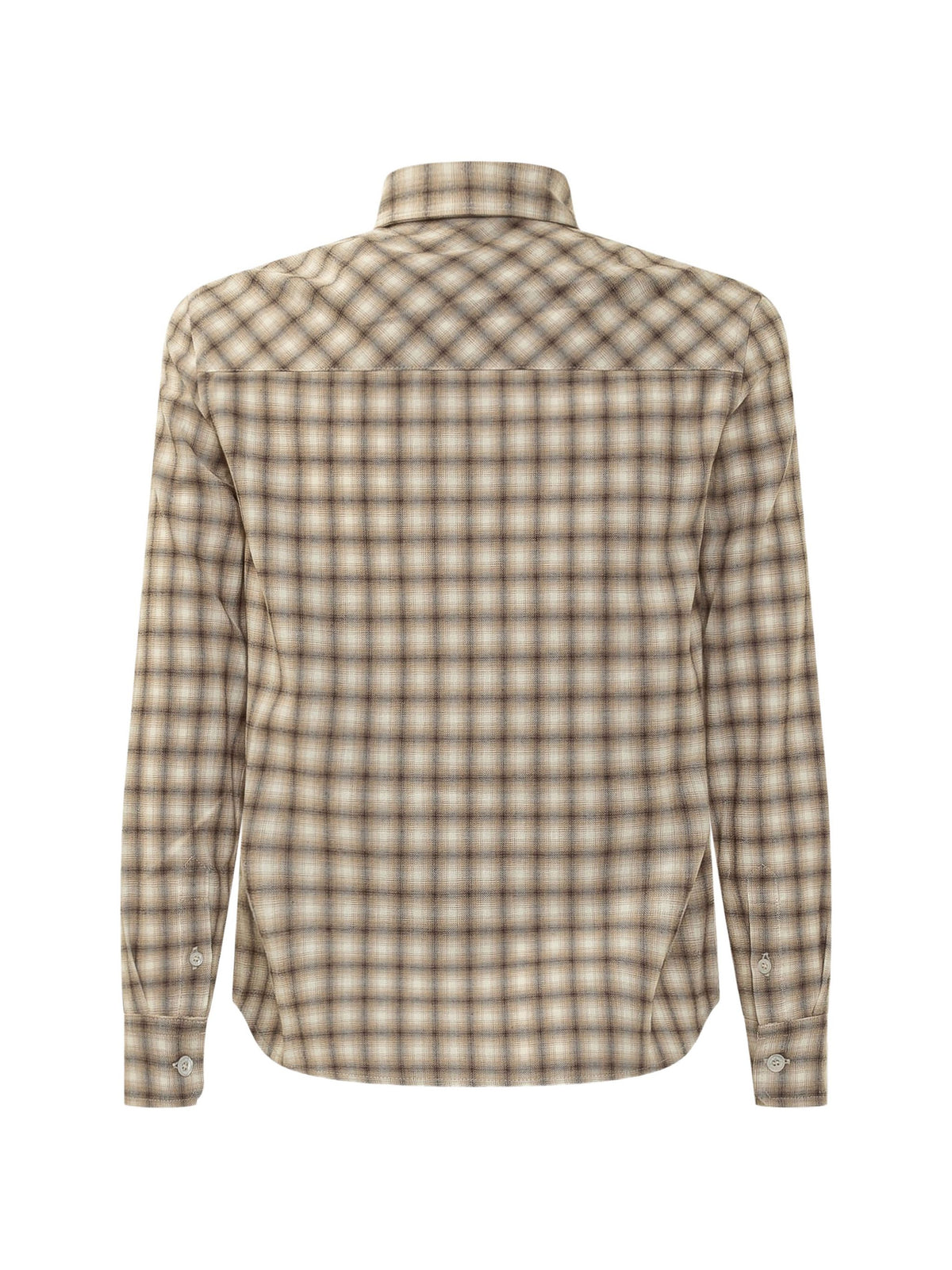GOLDEN GOOSE CHECKED SHIRT