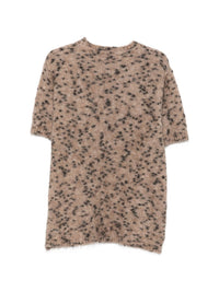 ALYSI LEOPARD PRINT SWEATER