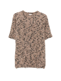 ALYSI LEOPARD PRINT SWEATER