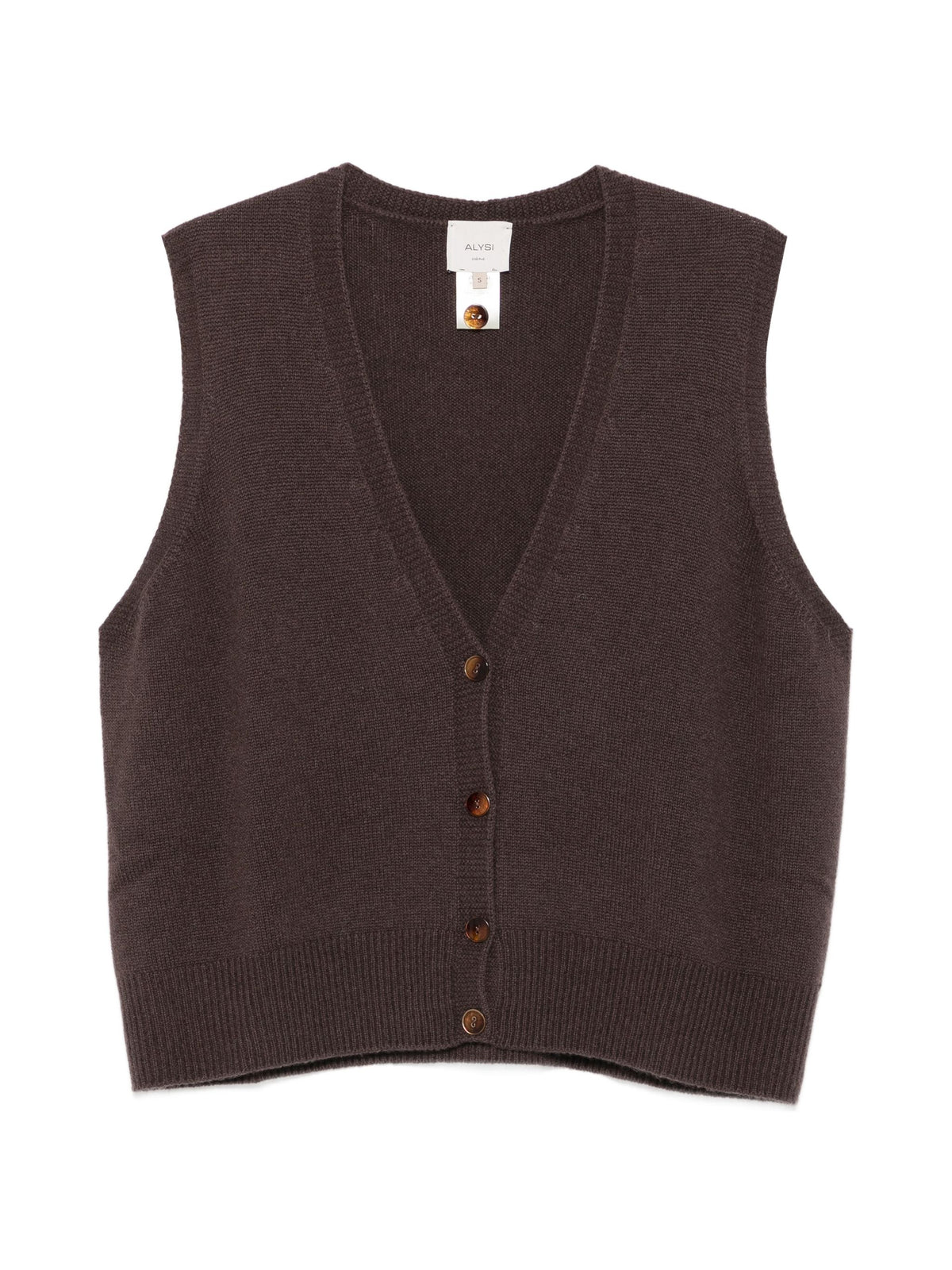 ALYSI BUTTON UP GILET