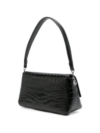 TORY BURCH CHARLIE EMBOSSED CROC SMALL